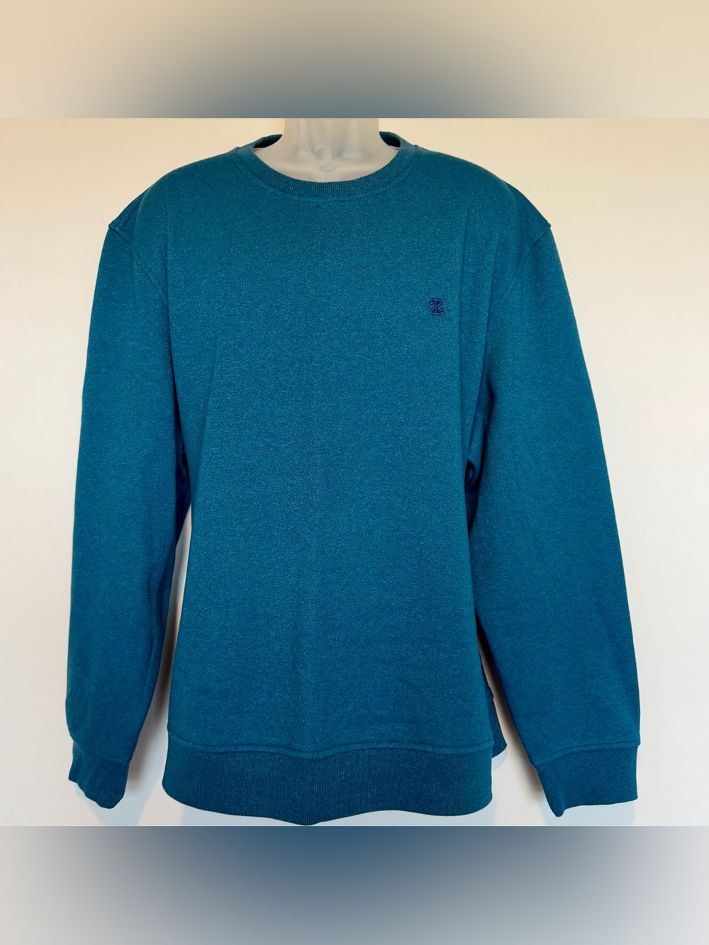 EUC | Men’s Izod Teal Blue Crewneck Sweatshirt | Size XXL